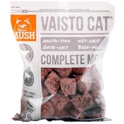 Mush B.A.R.F. Vaisto ® kat okse og gris 800g - Grå